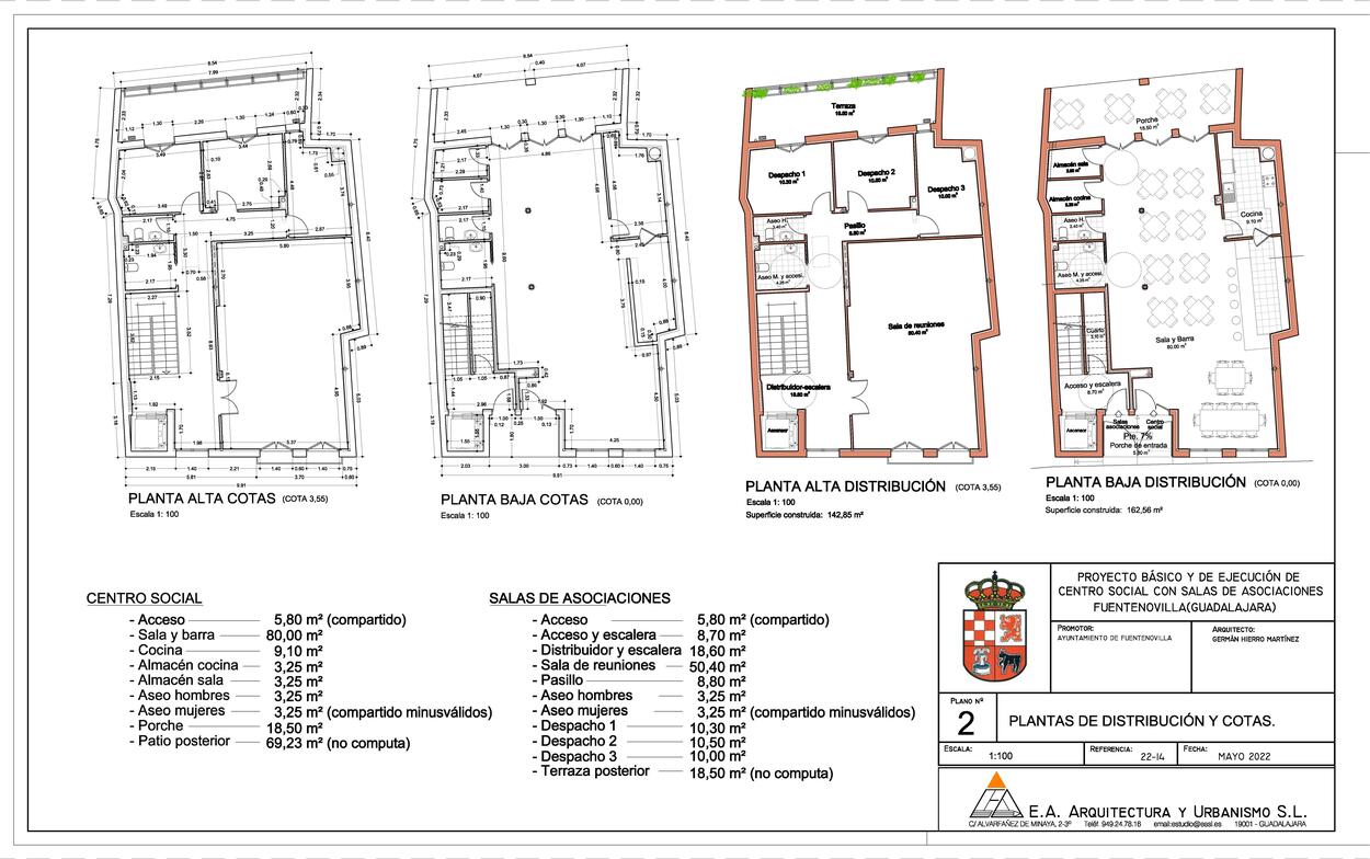 Fuentenovilla comienza la construcción de su nuevo centro social