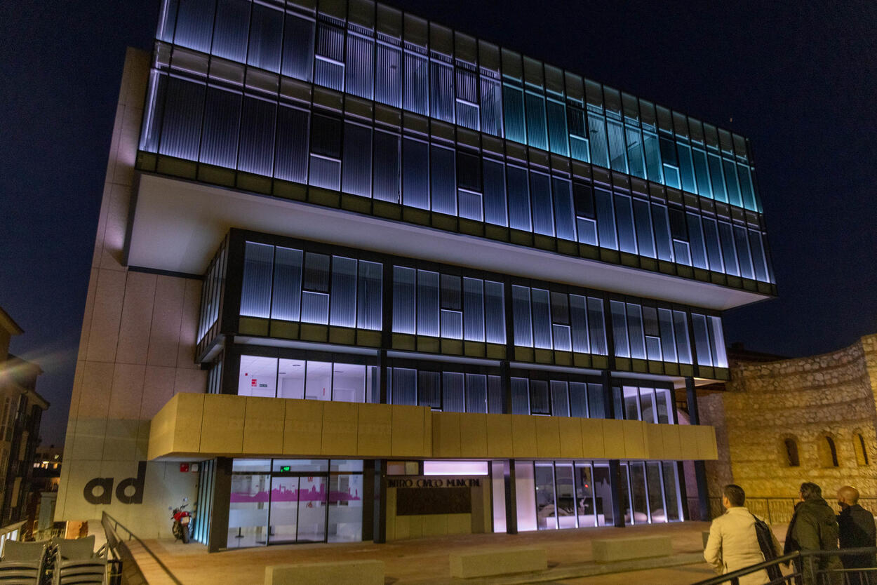 En Guadalajara el edificio Arriaca Digital estrena una iluminación