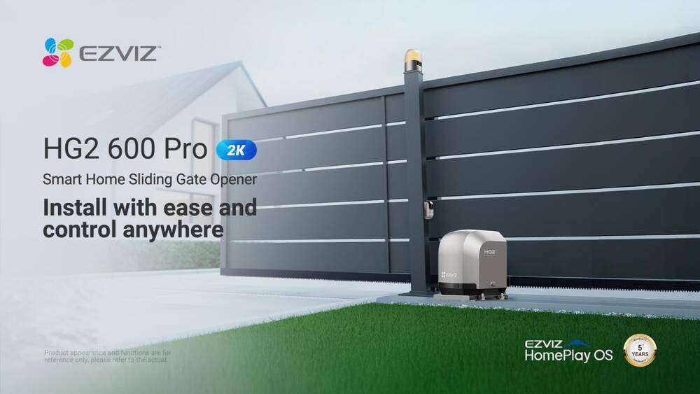 EZVIZ lanza el motor inteligente HG2 600 Pro para puertas correderas con control remoto y seguridad avanzada EZVIZ lanza el motor inteligente HG2 600 Pro para puertas correderas con control remoto y seguridad avanzada