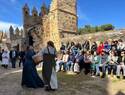 La visita teatralizada al Castillo de Guadamur atrae a 200 personas y dispara las solicitudes web del proyecto '12 castillos' hasta las 75.000