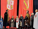 El presidente de la Diputación y la alcaldesa de Castellar de Santiago, nombrados Caballero y Dama de la Encomienda en el marco de las Jornadas Medievales de Montiel