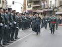 Izado histórico de la bandera en Cuenca marca los actos por la Patrona de la Guardia Civil