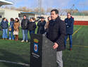Inaugurado el nuevo césped artificial del campo Candelario León Rivas en Miguelturra