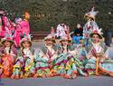 Campo de Criptana triunfa en el Desfile Nacional de Carrozas y Comparsas de Tomelloso