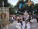 100 años después la Virgen del Prado hace parada en la Plaza Mayor en su recorrido por las calles de Ciudad Real