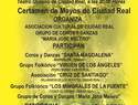El sábado 28 de mayo se celebrará la XXVI edición del Certamen de Mayos de Ciudad Real