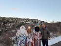 Los Reyes Magos culminan las celebraciones navideñas en Pareja con visitas a Cereceda, Casasana y la villa