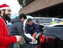 Más de 400 moteros visten de Papá Noel para llevar juguetes a niños hospitalizados en Albacete