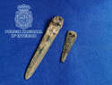 La Policía Nacional interviene más de 400 piezas arqueológicas procedentes de expolio
