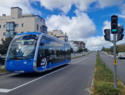Plataforma BUS prioritario en Valdebebas, Madrid