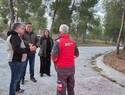 Hellín evalúa los daños del viento en un recorrido por la ciudad y sus pedanías