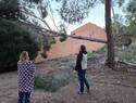 Hellín evalúa los daños del viento en un recorrido por la ciudad y sus pedanías