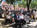 Ciudad Real inaugura el baile del vermú con el tradicional brindis y pasodoble español