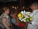 Ciudad Real Ciudad Real rinde tributo a Javier Segovia con un concierto, la imposición del pañuelo de yerbas y el lanzamiento del “puñao” a la estatua del cantautor