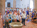 Mestanza ha podido acompañar en procesión después de tres años de larga espera a san Pantaleón