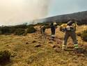 El incendio de Peñalba de la Sierra (Guadalajara) mantiene estabilizado su perímetro tras una noche de trabajo intensivo