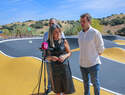 Valparaíso suma una nueva instalación deportiva y la alcaldesa anuncia otra pista de ‘pump track’ para el barrio de Azucaica