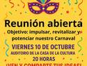 La Roda convoca una reunión abierta para revitalizar su Carnaval de Interés Turístico Regional