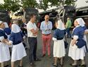Comienza la peregrinación de los toledanos a la Hospitalidad Nuestra Señora de Lourdes con la participación de más de 500 personas
