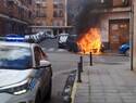 Se incendia un vehículo aparcado en una calle de Ciudad Real