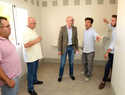 Jiménez visita las obras de mejora realizadas en los CEIP de Argamasilla de Alba y firma la recepción de las mismas