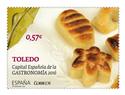 Imagen: Correos distribuye “220.000 tarjetas de visita de Toledo por todo el mundo” con el sello de la Capital Española de la Gastronomía 