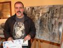 imagen de El toledano Rafael Carrascal gana el XVII Concurso de Pintura Rápida de Sigüenza 