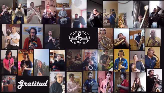 Agradecimiento musical al pueblo de Manzanares