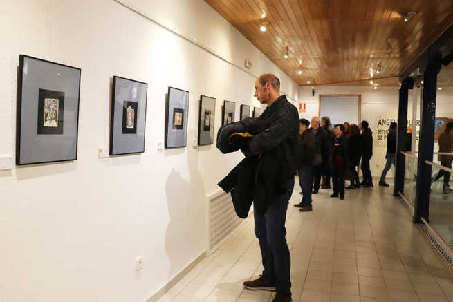 El pintor alcazareño Ángel Vaquero expone “77 pinturas de pequeño formato” en el Museo Municipal