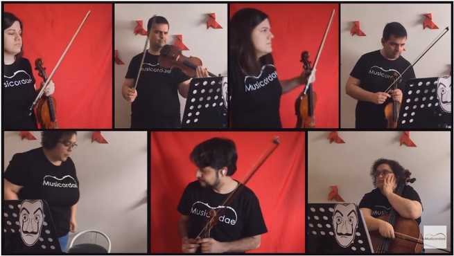 Musicordae: Bella Ciao de la Casa de Papel