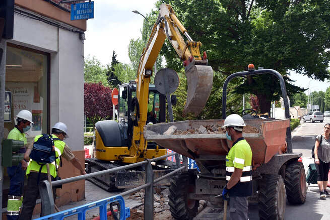 Comienzan en Ciudad Real las obras de renovación de la red de abastecimiento en la calle Bernardo Balbuena