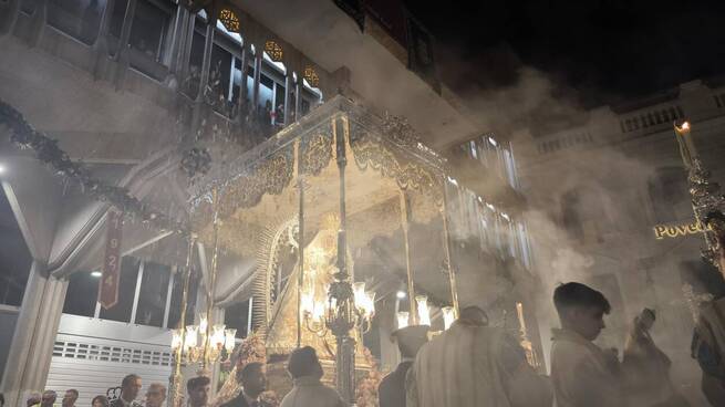 100 años después la Virgen del Prado hace parada en la Plaza Mayor en su recorrido por las calles de Ciudad Real