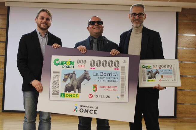 La Borricá de Torrenueva protagonizará el cupón de la ONCE con 5,5 millones de ejemplares
