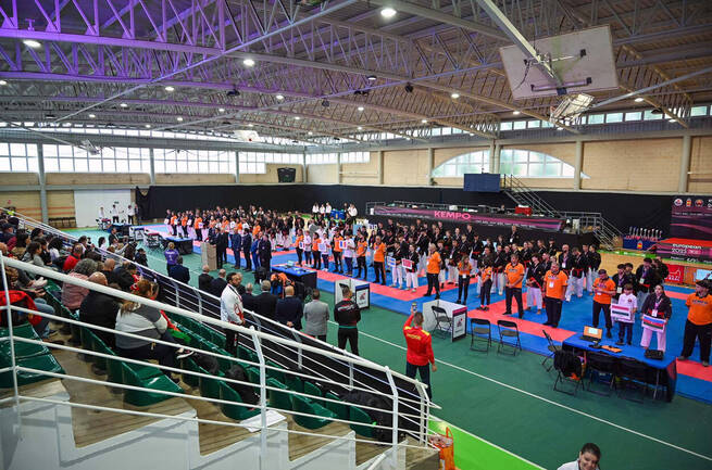 Bolaños de Calatrava acoge el Campeonato de Europa de Kenpo con delegaciones de quince países