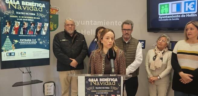 Hellín estrena su Gala Benéfica de Navidad para recaudar fondos destinados a los enfermos renales
