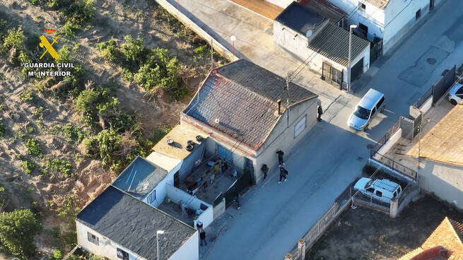 La Guardia Civil desmantela una organización criminal especializada en robos violentos en seis provincias