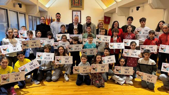 El Ayuntamiento de Ciudad Real reparte 7.000 euros en premios escolares de la Carrera del Pavo