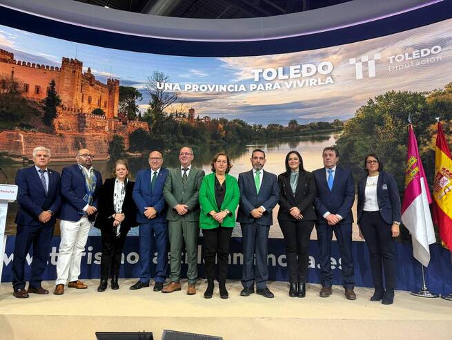 La Diputación de Toledo celebra el éxito de FITUR con más de 15.000 visitas a su espacio expositivo