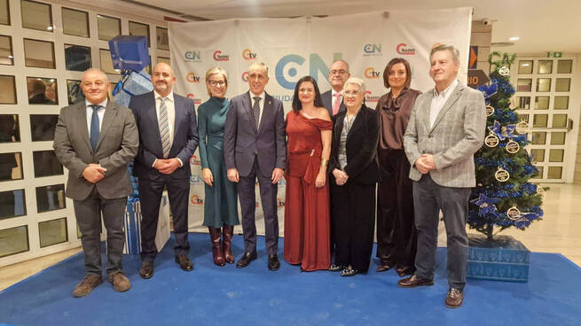 Rocío Zarco elogia a Ciudad Noticias por su labor periodística en la Noche Solidaria de Puertollano