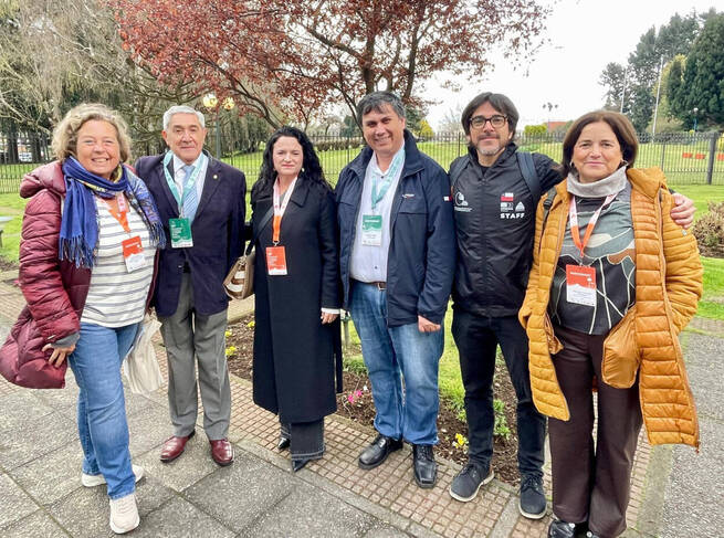 Geoparque Volcanes de Calatrava participa en la cumbre mundial de la UNESCO en Chile