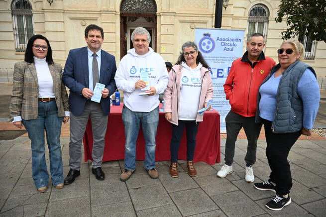 El presidente de la Diputación de Ciudad Real destaca la labor de concienciación de Círculo Azul en el Día Mundial de la Diabetes