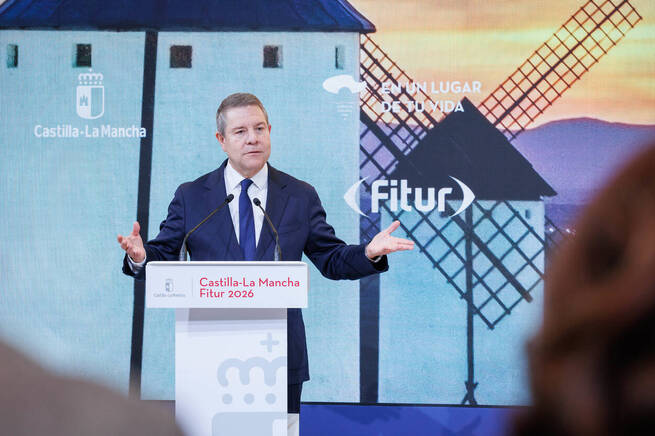 García-Page anuncia una Ley de Turismo "moderna" y "consensuada" para la segunda mitad de 2026