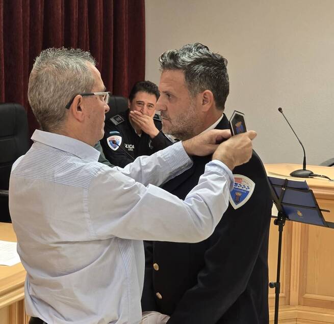 Gustavo Sánchez-Tornero asume el cargo de oficial jefe del Cuerpo de Policía Local de Villacañas