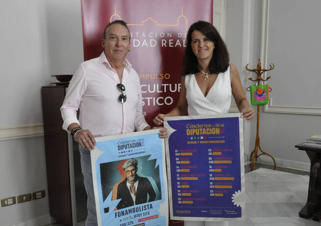 Funambulista llega a Pozuelo de Calatrava en el marco de los ‘Conciertos en espacios y lugares emblemáticos’ de la Diputación