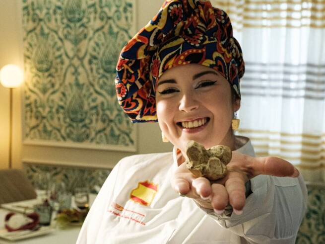 Marquinetti resucita su joya culinaria: la pizza de trufa blanca regresa a Tomelloso