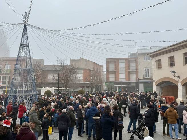 La Asociación de Alzheimer de Villacañas protagoniza las preuvas de fin de año en la Plaza de España