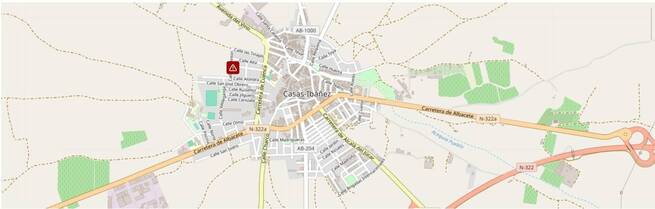 Un trabajador fallece al caer desde el tejado de una vivienda en Casas-Ibáñez