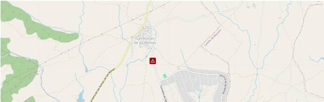 Dos jóvenes fallecen al salir el turismo en el que viajaban de la vía en San Román de los Montes (Toledo)