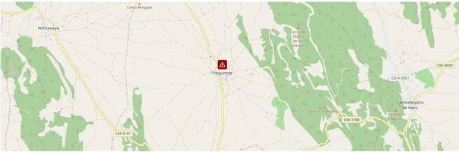 Herido por asta de toro un hombre durante los encierros de Tresjuncos