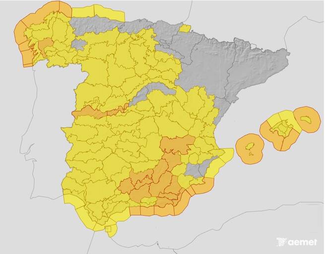 Castilla-La Mancha se prepara para un temporal atlántico con lluvias persistentes y vientos intensos